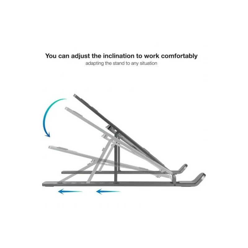 Soporte STAND RT-007 para Laptop y Tablet | Ajustable, ligero y ergonómico
