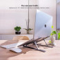 Soporte STAND RT-007 para Laptop y Tablet | Ajustable, ligero y ergonómico