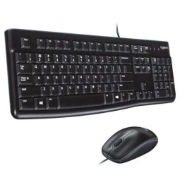 Logitech MK120 | Combo Teclado y Ratón ergonómico y fiable