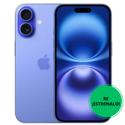 Apple iPhone 16 Reacondicionado 128GB/256GB | Batería 100% y 1 Año de Garantía