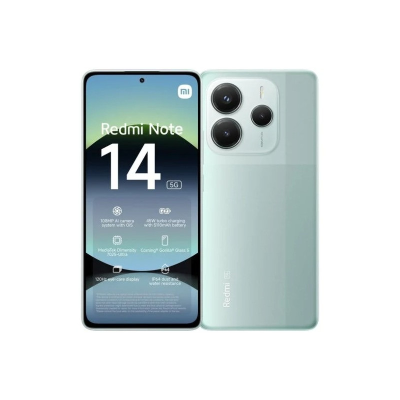 Xiaomi Redmi Note 14 5G nuevo | Color y almacenamiento a elegir