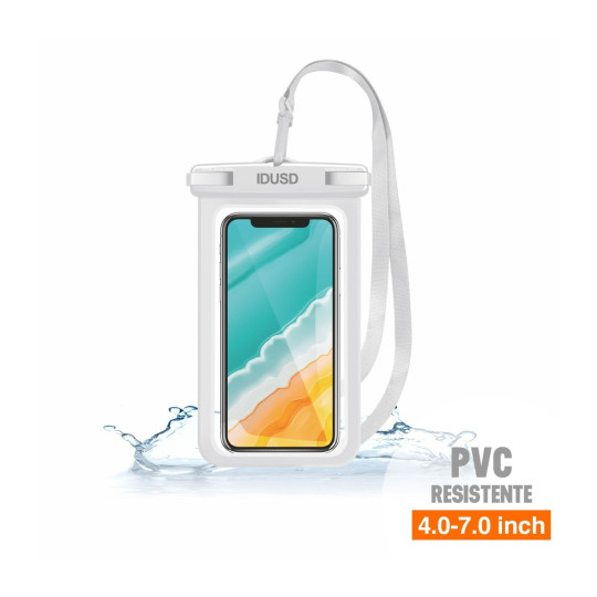 Funda Impermeable S12A para Móvil 4-7" – Protección Total IPX8 Funda Impermeable S12A para Móvil 4-7" – Protección Total IPX8