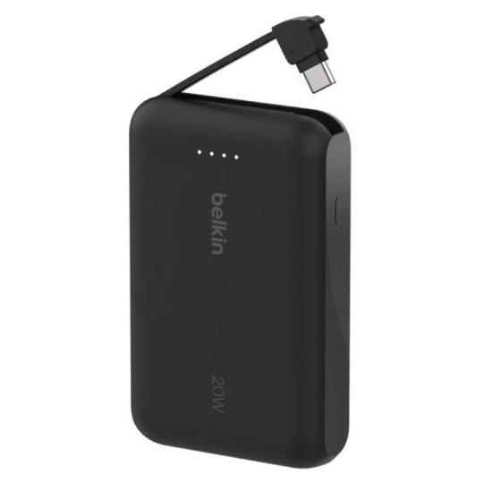 Power Bank Belkin 10000 mAh | Carga Rápida 20W y Portátil Power Bank Belkin 10000 mAh | Carga Rápida 20W y Portátil