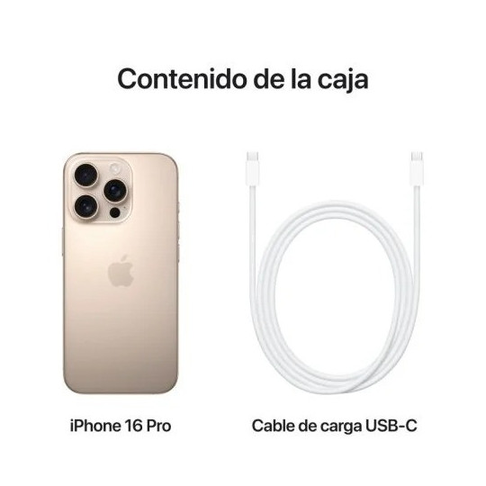 iPhone 16 Pro 5G 128GB/256GB/512GB/1TB Precintado | 3 Años de Garantía
