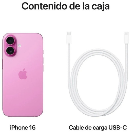 Apple iPhone 16 128GB/256GB Precintado | 3 Años de Garantía Oficial