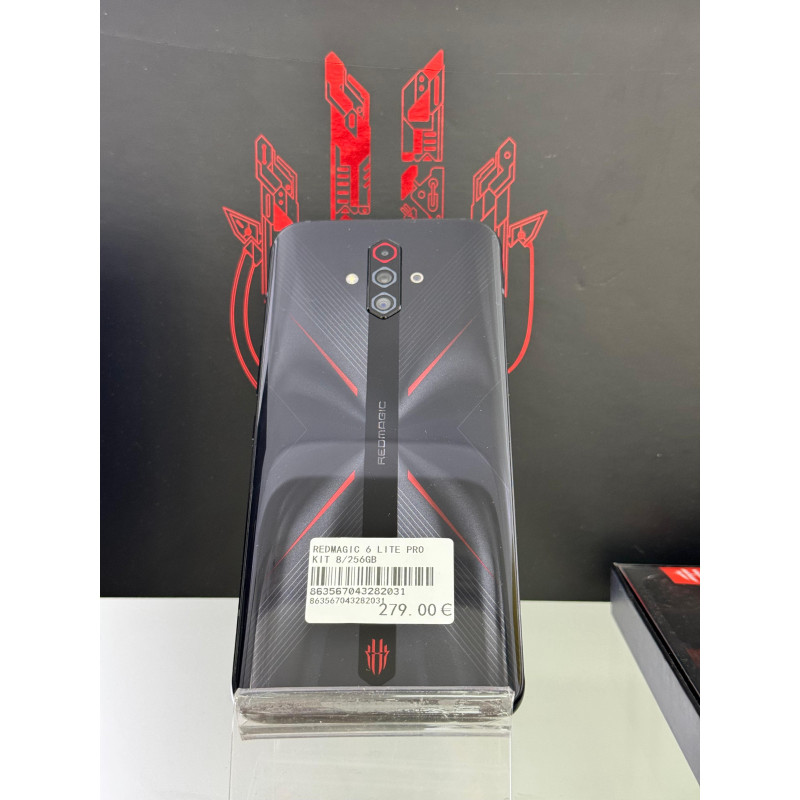 REDMAGIC 6 Lite Pro Kit | Gaming 165 Hz, Snapdragon 888, 5G | Precintado con 3 Años de Garantía REDMAGIC 6 Lite Pro Kit | Gaming 165 Hz, Snapdragon 888, 5G | Precintado con 3 Años de Garantía