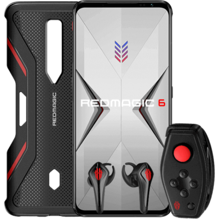 REDMAGIC 6 Lite Pro Kit | Gaming 165 Hz, Snapdragon 888, 5G | Precintado con 3 Años de Garantía