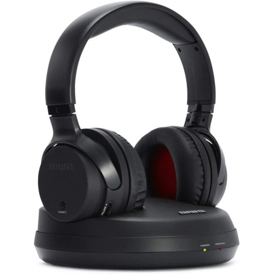 Aiwa WHF-880 Auriculares Inalámbricos para TV Negros | Sonido y Comodidad Total Aiwa WHF-880 Auriculares Inalámbricos para TV Negros | Sonido y Comodidad Total