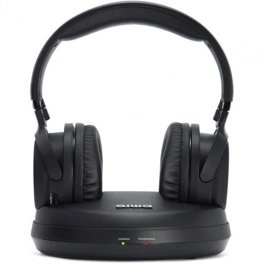 Aiwa WHF-880 Auriculares Inalámbricos para TV Negros | Sonido y Comodidad Total Aiwa WHF-880 Auriculares Inalámbricos para TV Negros | Sonido y Comodidad Total