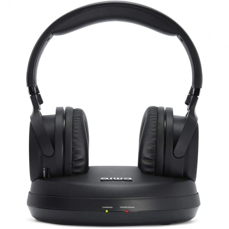 Aiwa WHF-880 Auriculares Inalámbricos para TV Negros | Sonido y Comodidad Total Aiwa WHF-880 Auriculares Inalámbricos para TV Negros | Sonido y Comodidad Total