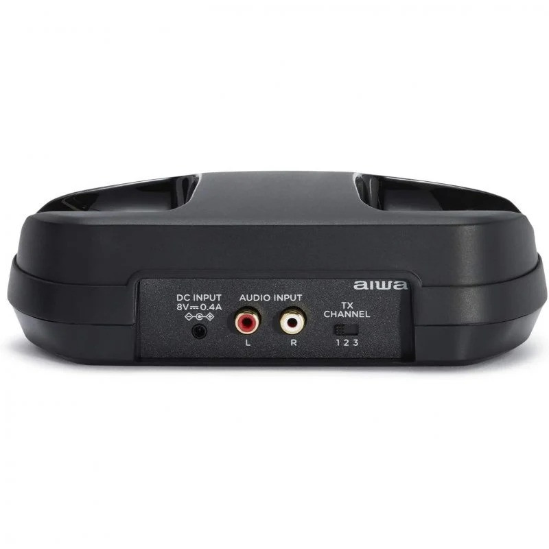 Aiwa WHF-880 Auriculares Inalámbricos para TV Negros | Sonido y Comodidad Total Aiwa WHF-880 Auriculares Inalámbricos para TV Negros | Sonido y Comodidad Total