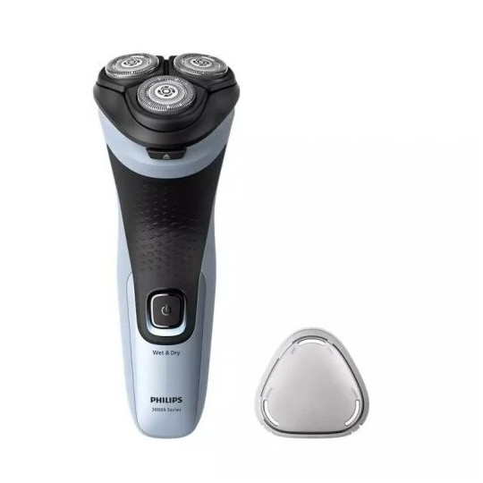 Philips Shaver 3000X Series 3003/00X – Afeitadora Eléctrica Seco/Húmedo Inalámbrica