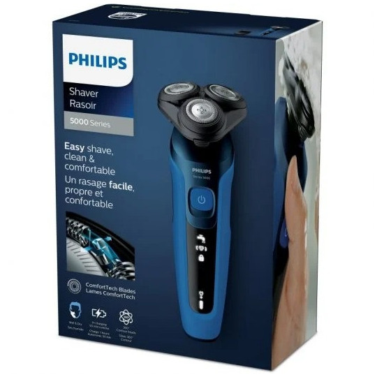 Philips Shaver Series 5000 – Afeitadora Eléctrica Inalámbrica Seco/Húmedo Philips Shaver Series 5000 – Afeitadora Eléctrica Inalámbrica Seco/Húmedo