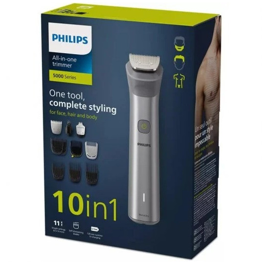 Philips MG5920/15 – Cortapelos y Recortadora Inalámbrica con 9 Accesorios Philips MG5920/15 – Cortapelos y Recortadora Inalámbrica con 9 Accesorios