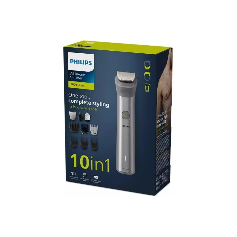 Philips MG5920/15 – Cortapelos y Recortadora Inalámbrica con 9 Accesorios Philips MG5920/15 – Cortapelos y Recortadora Inalámbrica con 9 Accesorios