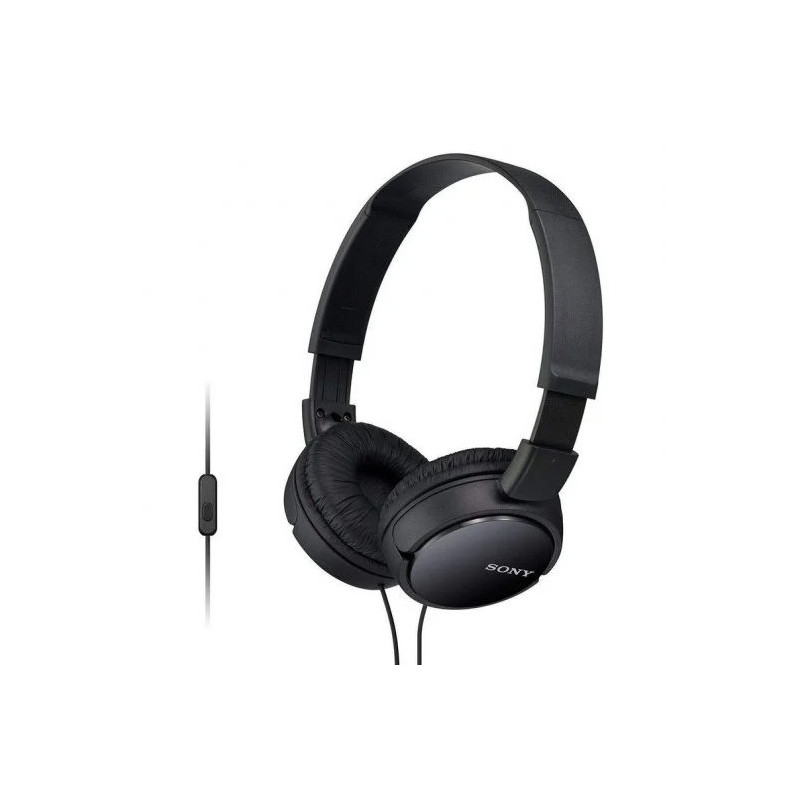 Sony MDR-ZX110AP – Auriculares Hi-Fi con Micrófono y Control Remoto