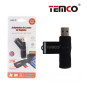Lector de Tarjetas 2 en 1 SD/Micro SD Micro USB y USB HDK01 Negro