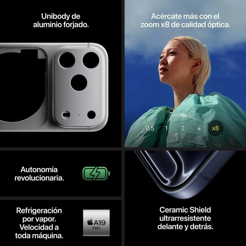 Apple iPhone 17 Pro Max – Innovación total, potencia y elegancia profesional