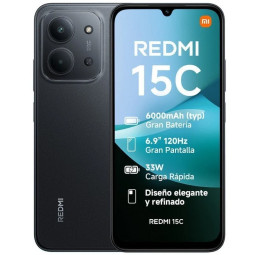Xiaomi Redmi 15C 4GB 256GB 6.9" 120Hz Batería 6000mAh Carga Rápida 33W