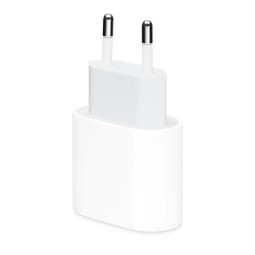 Adaptador USB‑C 20 W Apple original – Carga rápida y segura