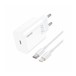 Eco Cargador PD 25W + Lightning D125B – Carga rápida ecológica Apple