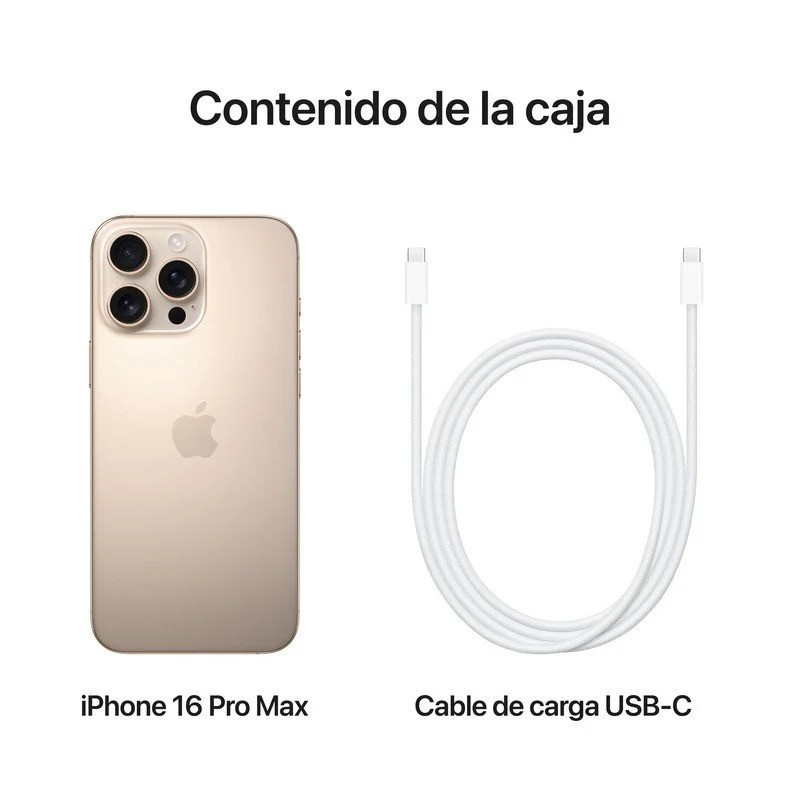 iPhone 16 Pro Max Precintado | Apple 2025 | Chip A18 Pro y Pantalla 6,9"