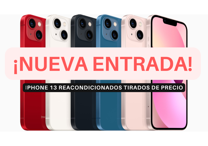 ¡Nueva entrada! iPhone 13 Reacondicionados